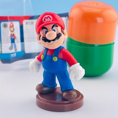 Super Mario 3D World Fury Mario Choco Egg Figur Nintendo Mini Figur Japan Kos...