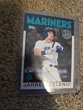 2021 Topps Update JARRED KELENIC 1986 BLACK PARALLEL 247/299 Mariners RC #86B-18