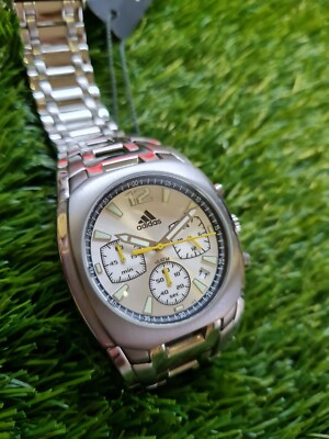 ADIDAS CHRONOGRAPH WATCH QUARZT MOVEMENT NEW OLD STOCK