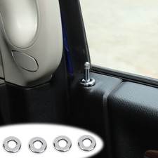 Door Lock Pin Trim Ring Decoration For Dodge Ram 1500 2010 Chrome Accessories Door Lock Pin Trim Ring Decoration For Dodge Ram 1500 2010 Chrome Accessories