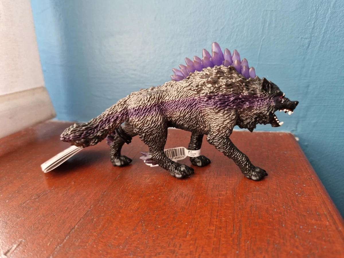 New 2022 Schleich 42554 Shadow Wolf model ELDRADOR Wolves toy fantasy beast  toys | eBay