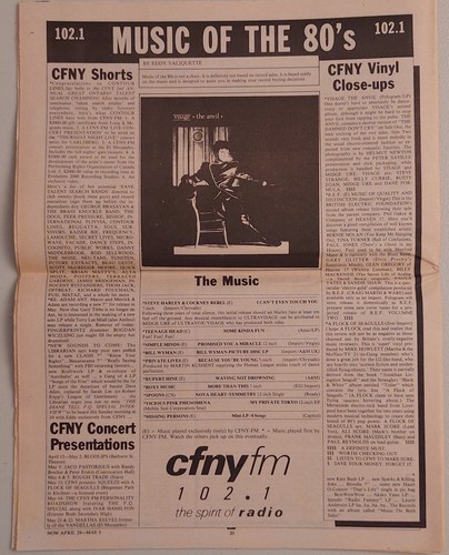NOW Newspaper April 29 1982 Beatles Rent Boys Joe King Carrasco Sky Gilbert - Picture 20 of 22