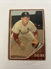 1962 Topps Baseball Card #149 Bob Duliba St. Louis Cardinals Vg Free Shipping!