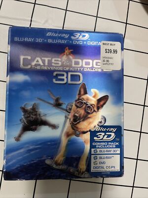 Cats  Dogs/Cats  Dogs: The Revenge of Kitty Galore (DVD, 2016, 2-Disc Set)