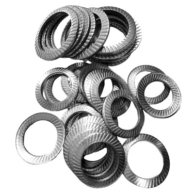 Sicherungsscheiben 9093 Schnorrscheibe Form S Edelstahl VA M3 M4 M5 M6 M10 M12