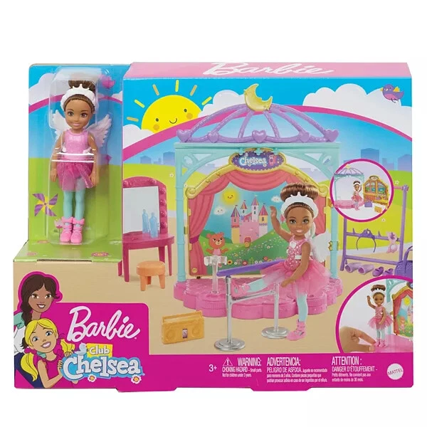 Barbie Club Chelsea Ballet Stage Set NEW IN STOCK authentic new