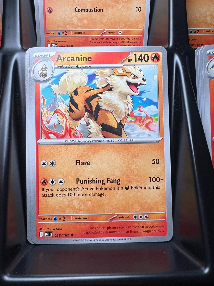 Arcanine 028/182 Sv10: Destined Rivals Regular | eBay