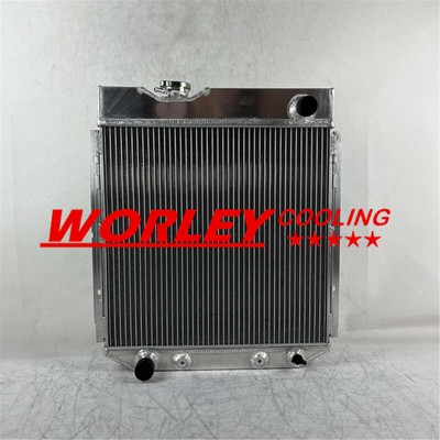 NJ-For 1960-1966 FORD MUSTANG FALCON COMET 6CYL AT 1.25'' Pipe Aluminum Radiator