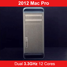 2012 Mac Pro | 3.33GHz 12-Core | 128GB RAM | 1TB SSD  | ATI 5770 1GB