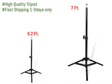 LED Light - Go Pro, DSLR, Ring Light Stand Kit Height Adjustable Bracket Tripod