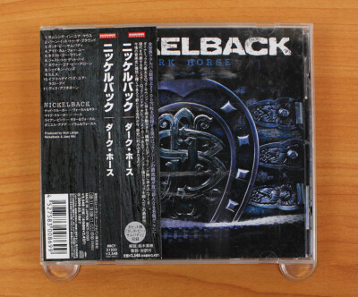 新品未開封 Back Of Tha Neck CD nyhc Nickelback - Dark Horse CD (Japan 2008 Roadrunner Records) RRCY