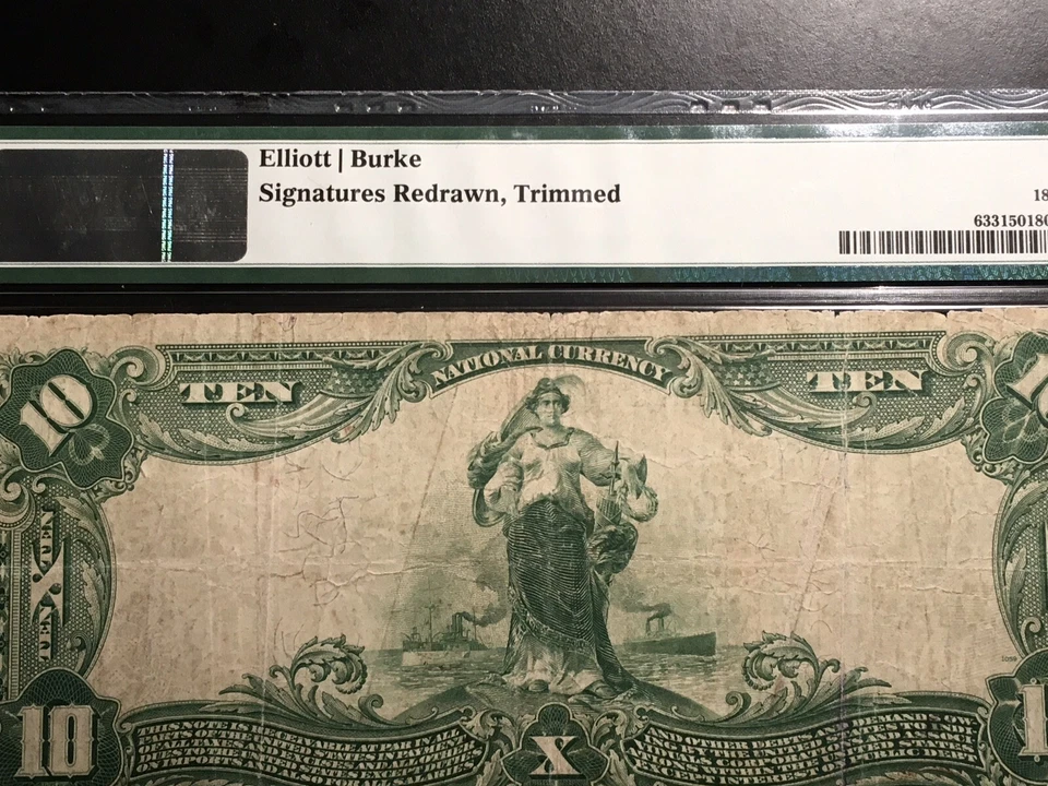 National Bank Note Barnesboro Pennsylvania PMG 15 Net - Image 4 of 4