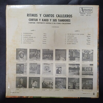 Cortijo Y Kako Y Sus Tambores – Ritmos Y Cantos Callejeros