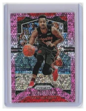 CJ McCollum 2019-20 Panini Prizm Pink Disco SSP 01/50 #113 - POR 