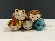 Disney Tsum Tsum Star Wars Episodio 1 Lote 5 Padme Anakin Qui Gon Tarro Tarro Greedo