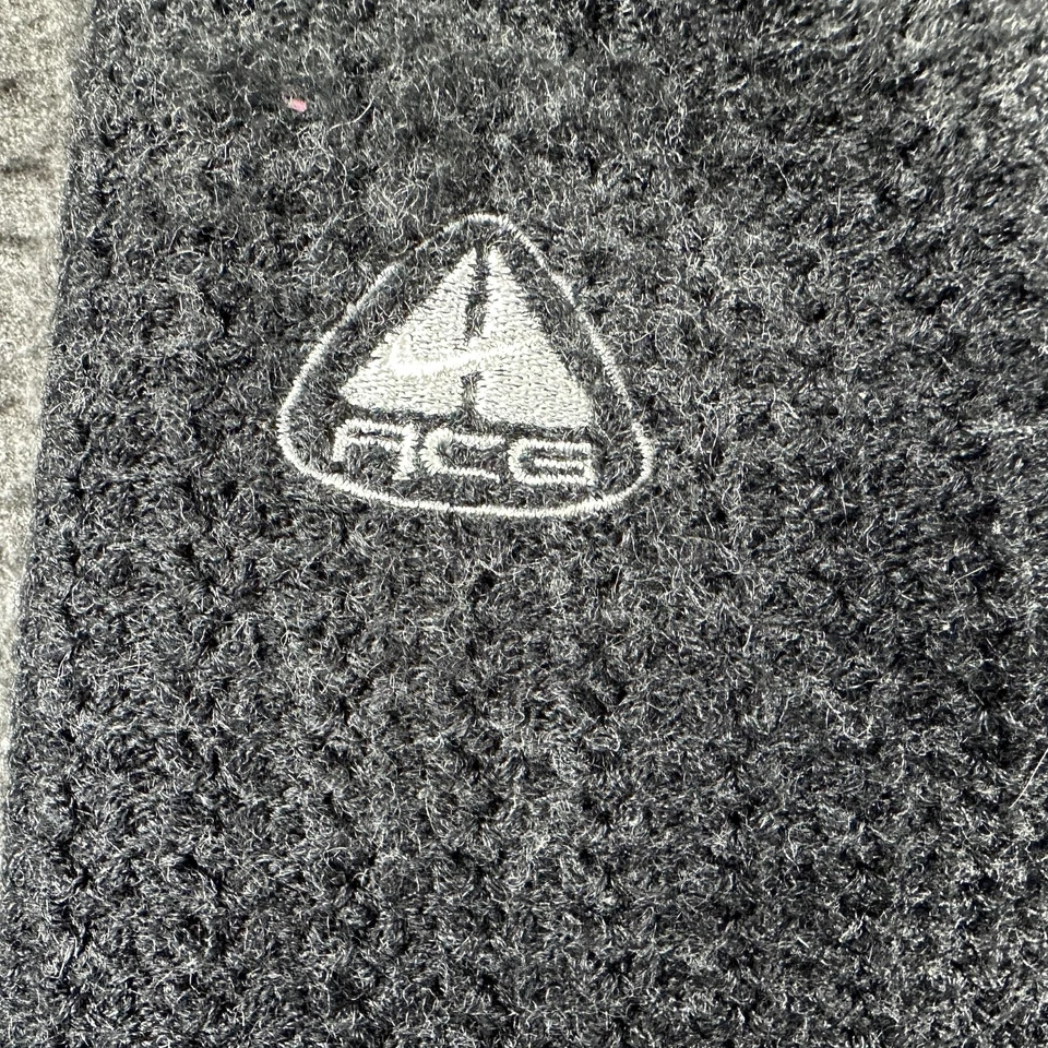 Gorro masculino equipe de snowboard cinza snowboard Nike ACG malha inverno EUA - Imagem 2 de 4