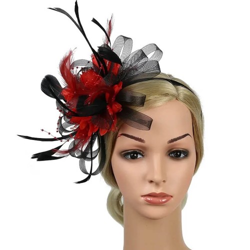Sombreros Fascinator para Mujer De Colección Kentucky Derby Bodas Iglesia Tocados Nuevos - Imagen 30 de 57