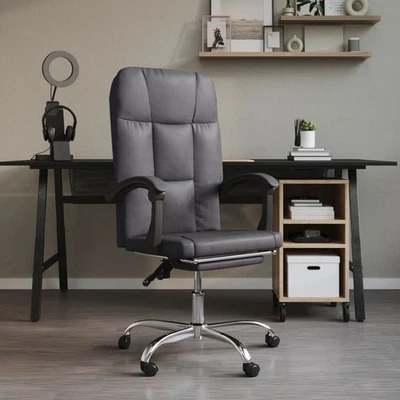 Fauteuil Inclinable de Bureau Chaise d'Ordinateur Siège Maison Similicuir vidaXL - Photo 1/2