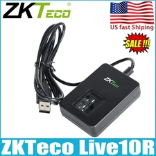 USA ZKTeco ZK9500 Live10R 500DPI Biometric Fingerprint Reader USB Scaner Sensor