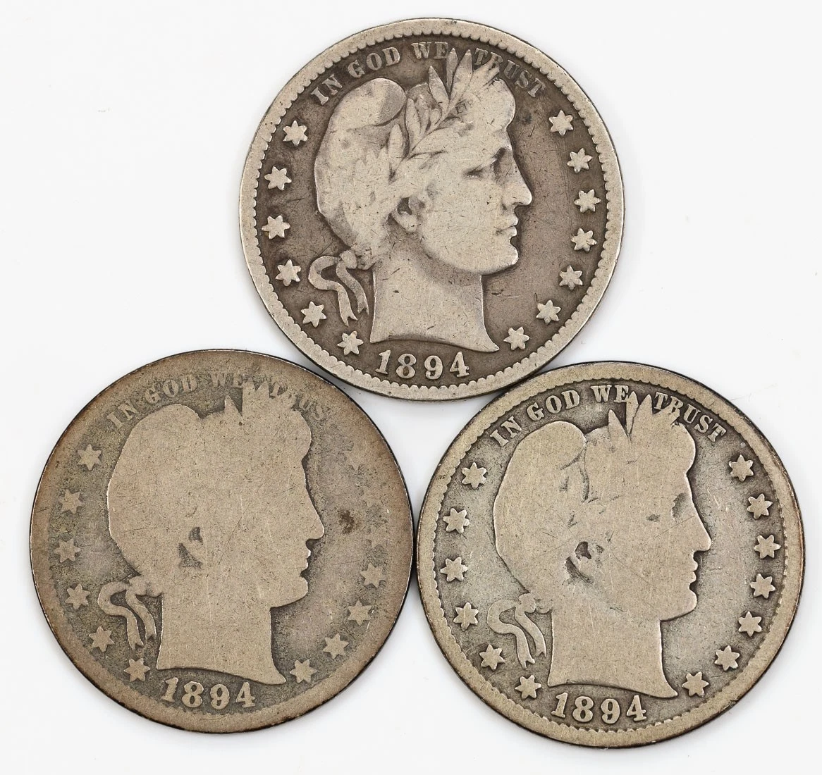 1894 Year Barber Quarters (1892-1916) for sale | eBay