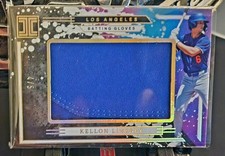2025 Panini Impeccable #IJP-KL- Batting Glove Gold Kellon Lindsey 4/5
