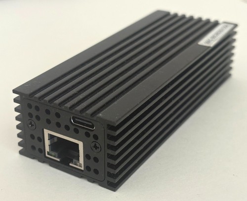 Network Ethernet Adapter RJ45, USB 4.0 Type-C + new Thunderbolt 4 cable, 0.7m