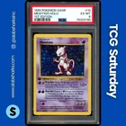 1999 POKEMON BASE SET 1ST EDITION SHADOWLESS #10/102 MEWTWO HOLO RARE PSA 6