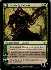 Magic The Gathering Garruk Relentless ISD 181 NM
