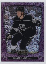 2024-25 O-Pee-Chee Platinum Violet Pixels 51/299 Brandt Clarke #75
