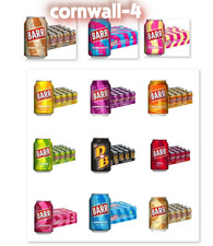 BARR since 1875, 24 pack Fizzy Drink Cans, No Sugar, 24 x 330 ML UK you choose