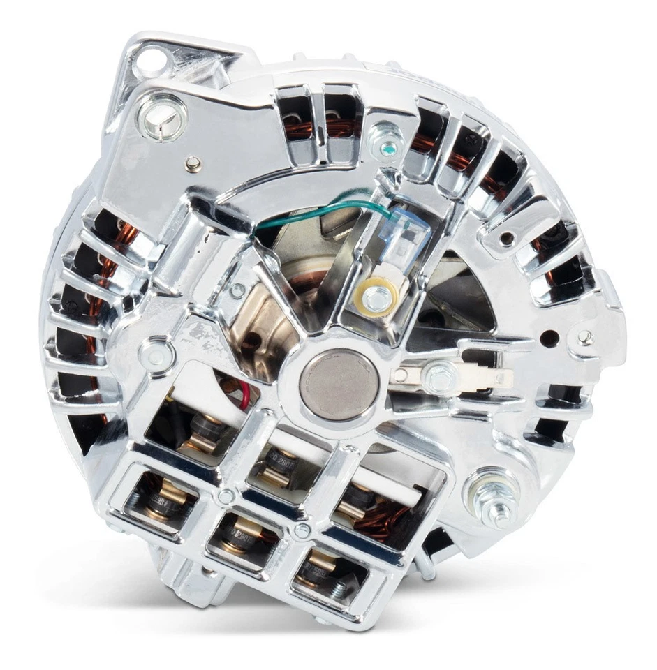 Proform 440-472, One Mopar Alternator 110 Amp Chrome Performance Racing Parts - Image 4 of 4