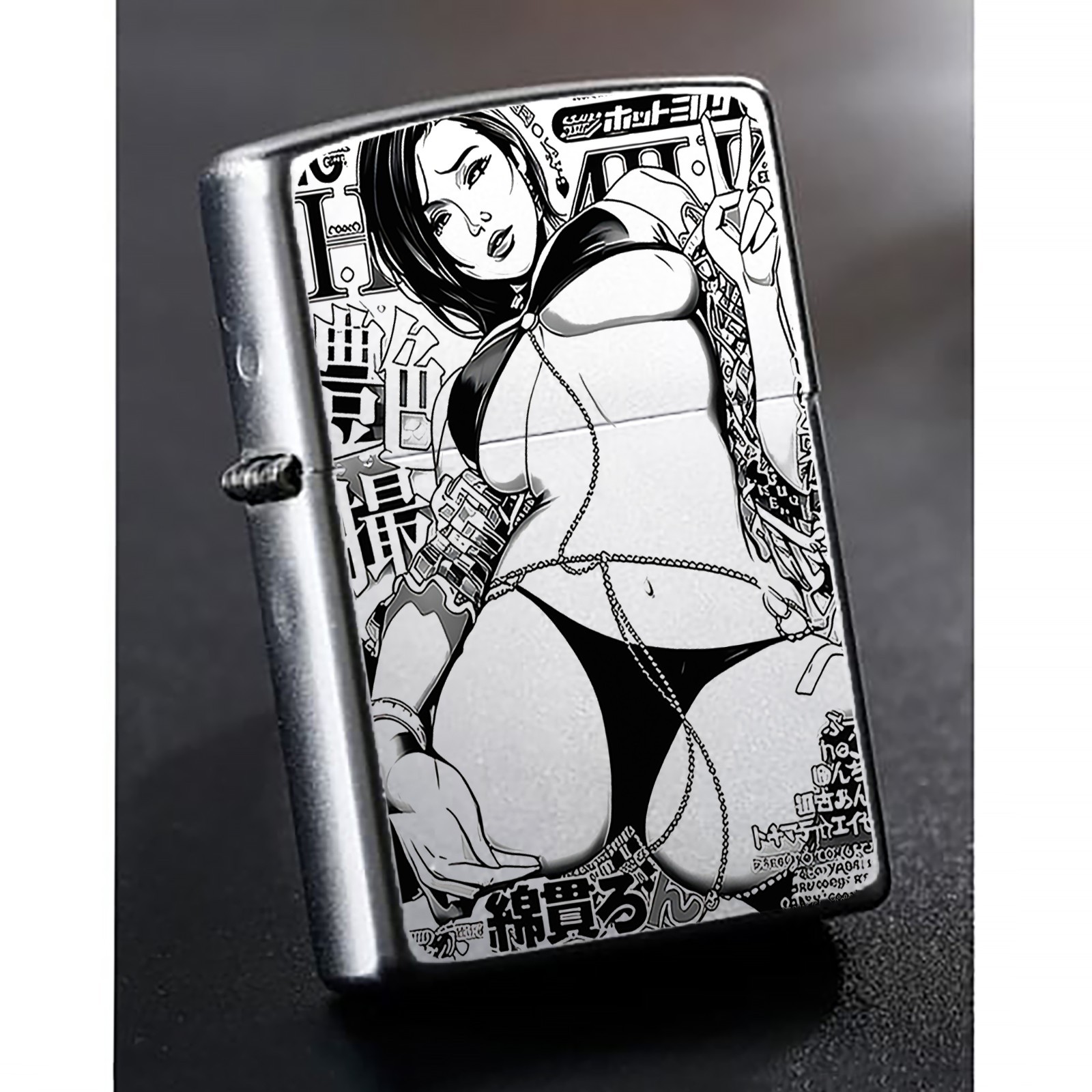 JapanAnimeGirlZIPPOComicsLighter:DualSides,withoriginalbox