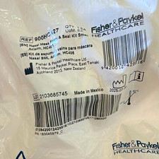 Fisher & Paykel Aclaim HC405 Nasal Mask Foam & Seal Kit Small 900HC427. Qty. 10