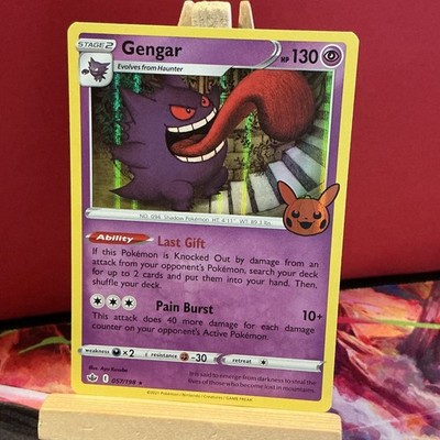 Pokemon TCG Gengar 057/198 Trick or Trade (Halloween 2022) Holo