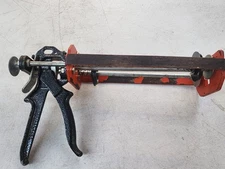 Epoxy heavy-duty rod 9" orange Double caulking gun Pre-owned 