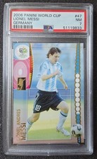 messi W杯 psa鑑定済カード panini 2006 他 Lionel Messi 2006 Panini World Cup Germany Sticker PSA 8 NM