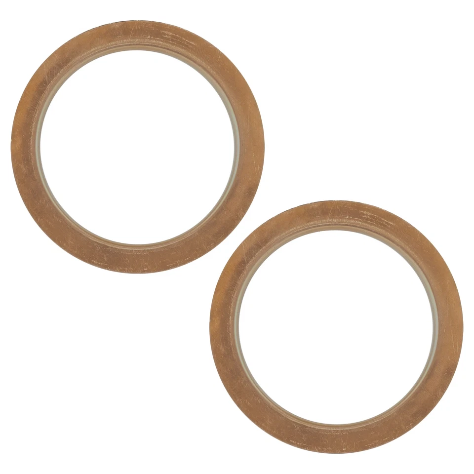 2 Exhaust Muffler Pipe Head Gasket FITS Yamaha XT350 1985-2000 / XT250 1984 - Image 3 of 4