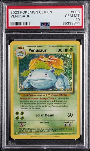 2023 #003 VENUSAUR PSA 10