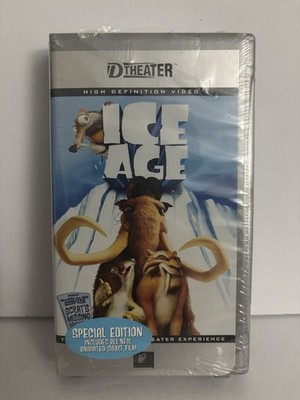 Ice Age (VHS, 2002, DVHS, D-VHS D-Theater High Definition Video) - SEALED