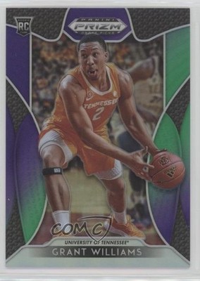 2019 Panini Prizm Draft Picks Purple & Green /199 Grant Williams Rookie RC 0s5s