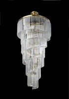 Leuchte Luxus Kronleuchter Deckenleuchte Wohnzimmer Weiß Modern Lampen