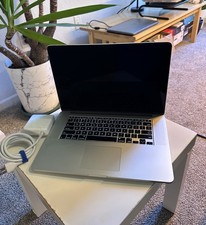  FOR PARTS Apple MacBook Pro A1398 Laptop 15" Intel I7 CPU 16GB RAM 512 SSD