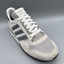 2021 Adidas Originals ZX 500 Cloud White Grey H02112 Mens Uk 8 Terraces Casuals