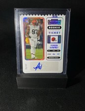 2022 Panini Contenders Perrion Winfrey Rookie Ticket Stub Auto #202 Browns /97