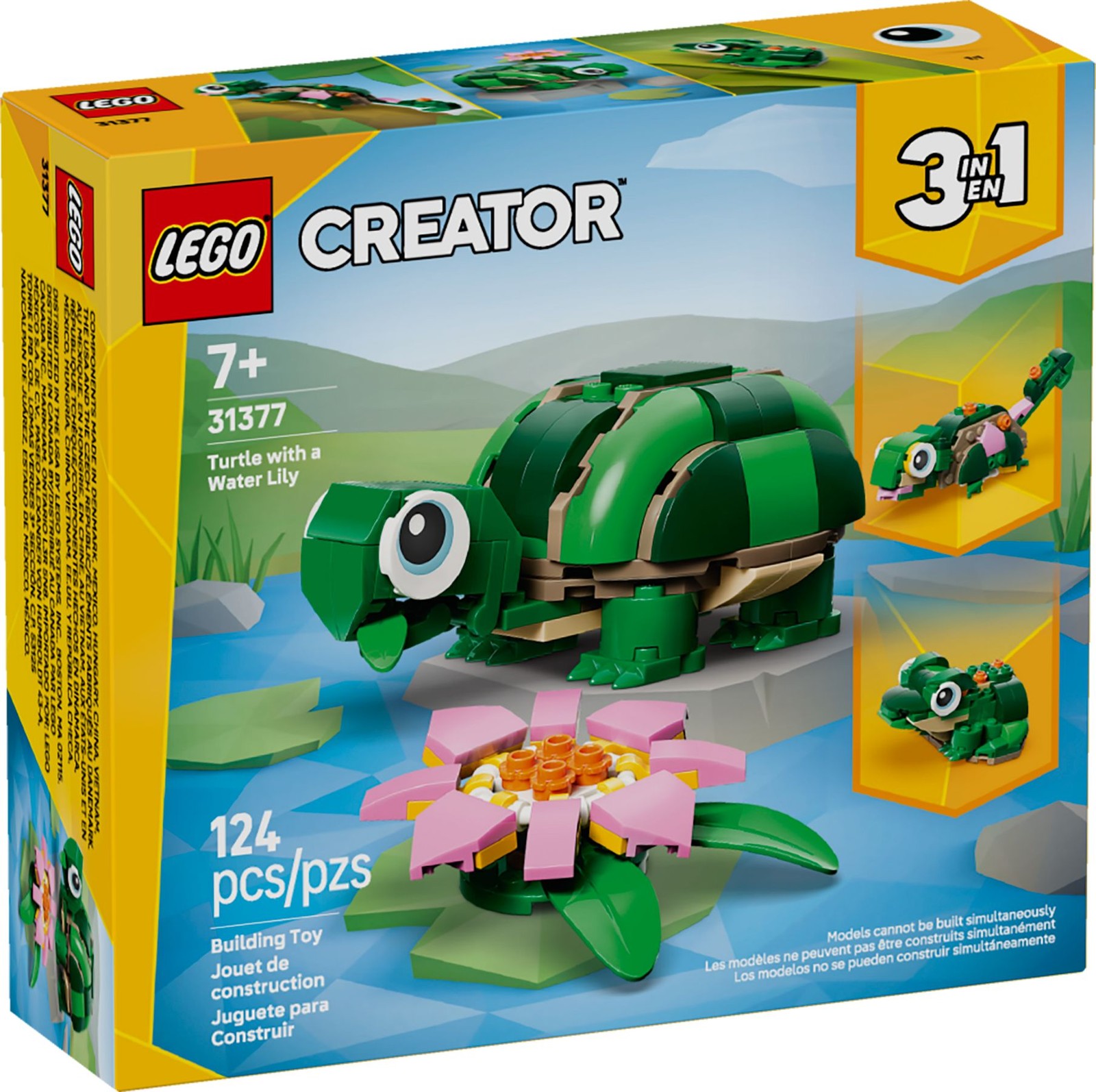 LEGO Creator 31377 Schildkrte mit Seerose - Bild 10