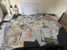 Beach/ Sea Themed Selection Of Paper & Card