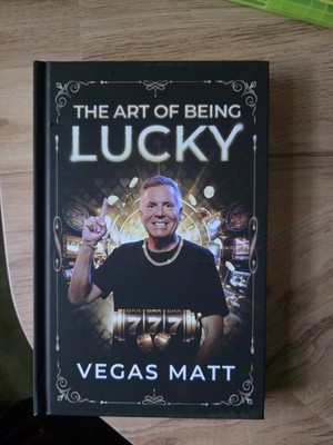 THE ART of BEING LUCKY: Vegas Matt Signed. Auto. WBG. W2J. EJ. Quad Auto