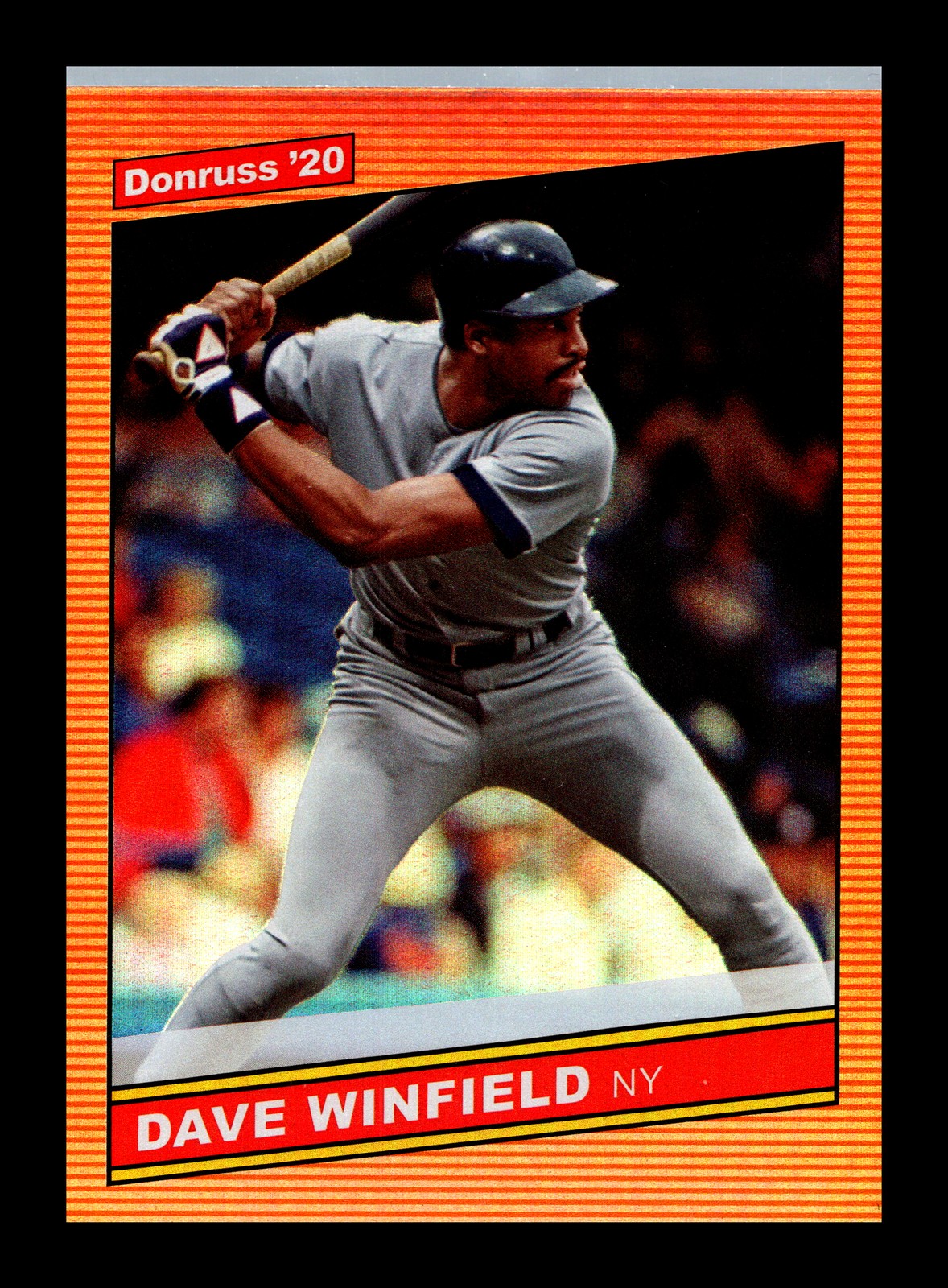 Dave Winfield 2020 Donruss #232 Holo Orange New York Yankees B/1/3