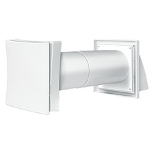 Blauberg 100mm Passive Wall Trickle Vent Kit with Adjustable Iris