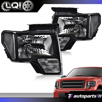 Headlights Lamps For 2009-2014 2012 2011 2013 Ford F150 Replacement Aftermarket